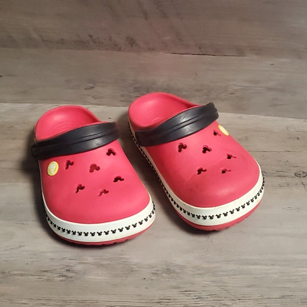 Mickey mouse crocs